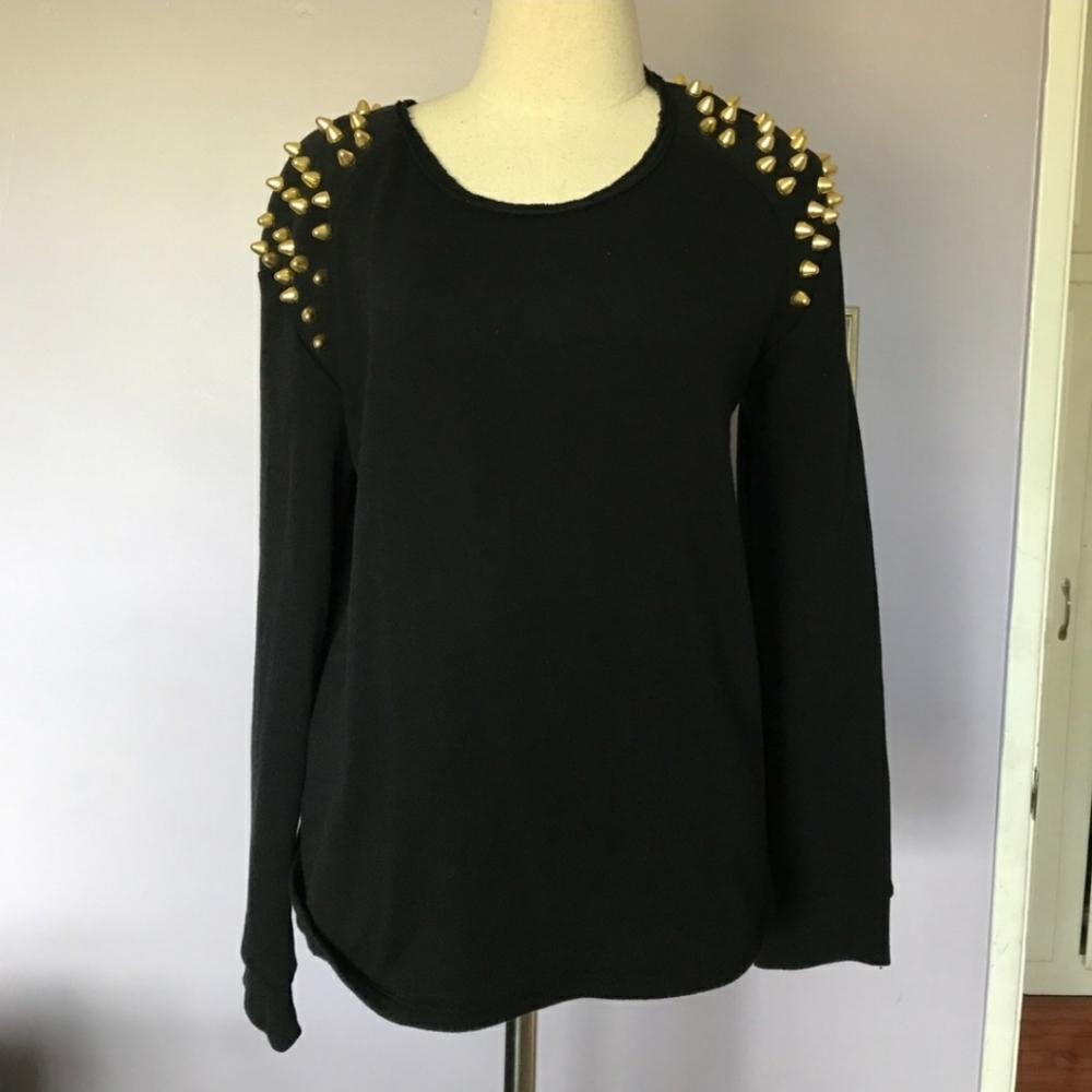 Silence and noise pullover ornament sweater